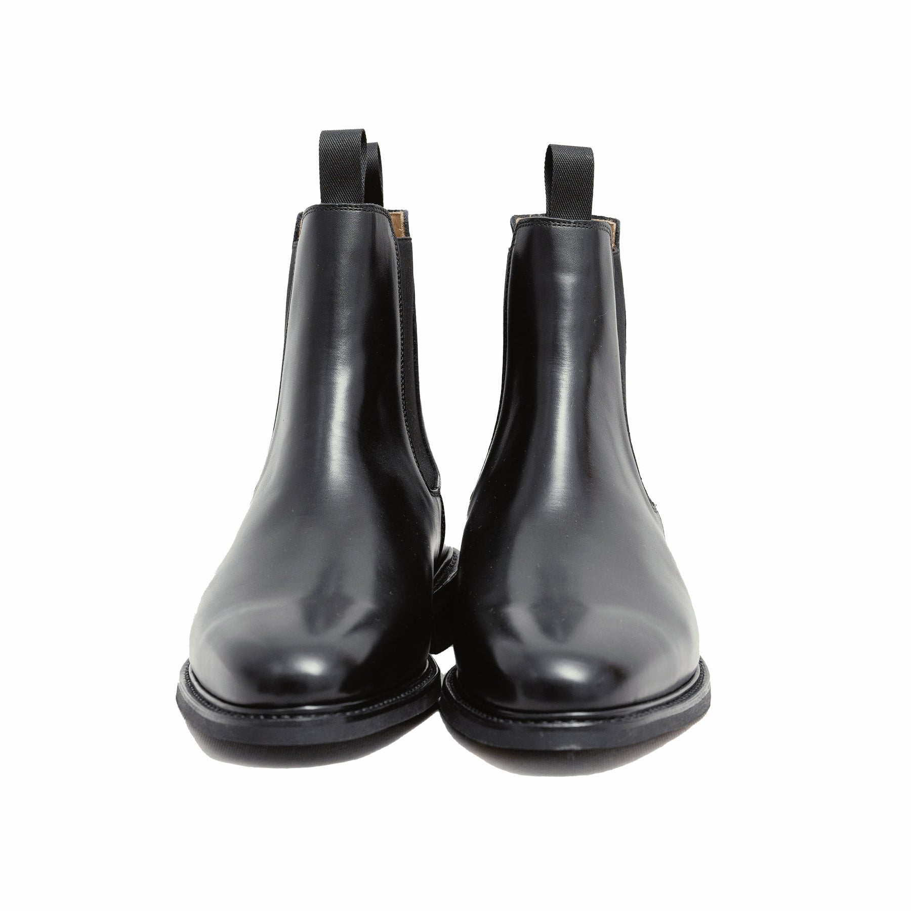 Chelsea boots for men crafted using goodyear welt, and studded rubber for all seasons