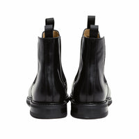 Leather chelsea boots made with full grain leather and fully lined for comfort