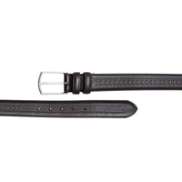 The essential brown brogue belt for men. Crafted in Spain from full grain leather. Looks great with denim.