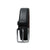 Men’s black belt with strong buckle. Perfect match for office outfits and wedding suits.