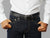 Shop men’s black leather belt. Perfect fit for office looks and wedding ensembles