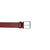 Shop handcrafted belts for men. The deep burgundy color complements your chinos.