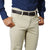 Men leather belt with a subtle brogue design. Pair with trousers or dress pants for a formal look.