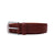 Burgundy full grain leather belts. Style with slim trousers, dress pants, or office suits.