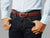 Men’s burgundy belt. A classic touch with suits, slim-fit pants, or polished trousers.