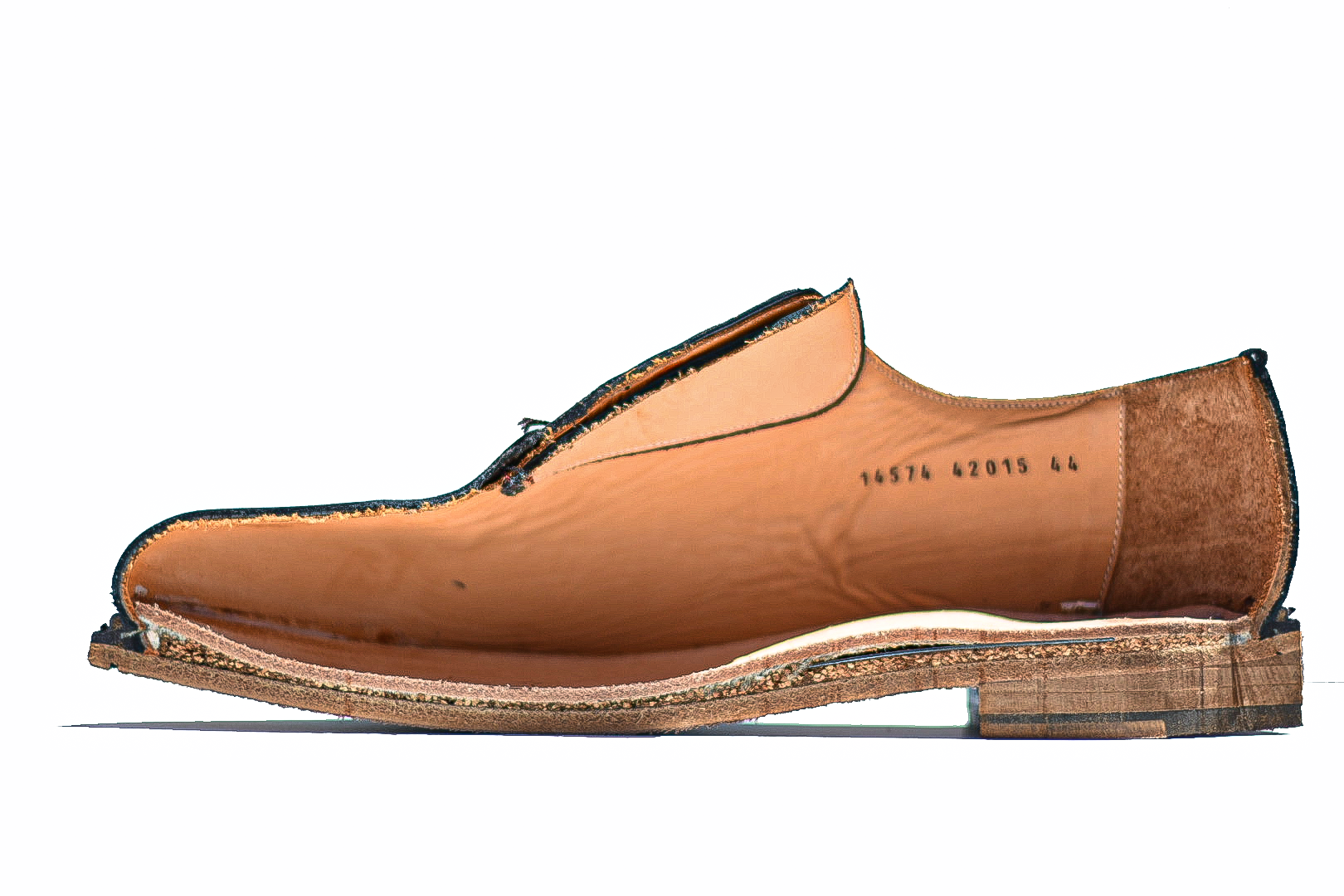 Oxford wholecut shoes with goodyear welted construction