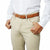Tan leather belt for men. Artisanal quality and durability. Wear with chinos and a blazer.