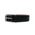 Handcrafted black leather belt. Match with dress pants, chinos, or tailored suits.
