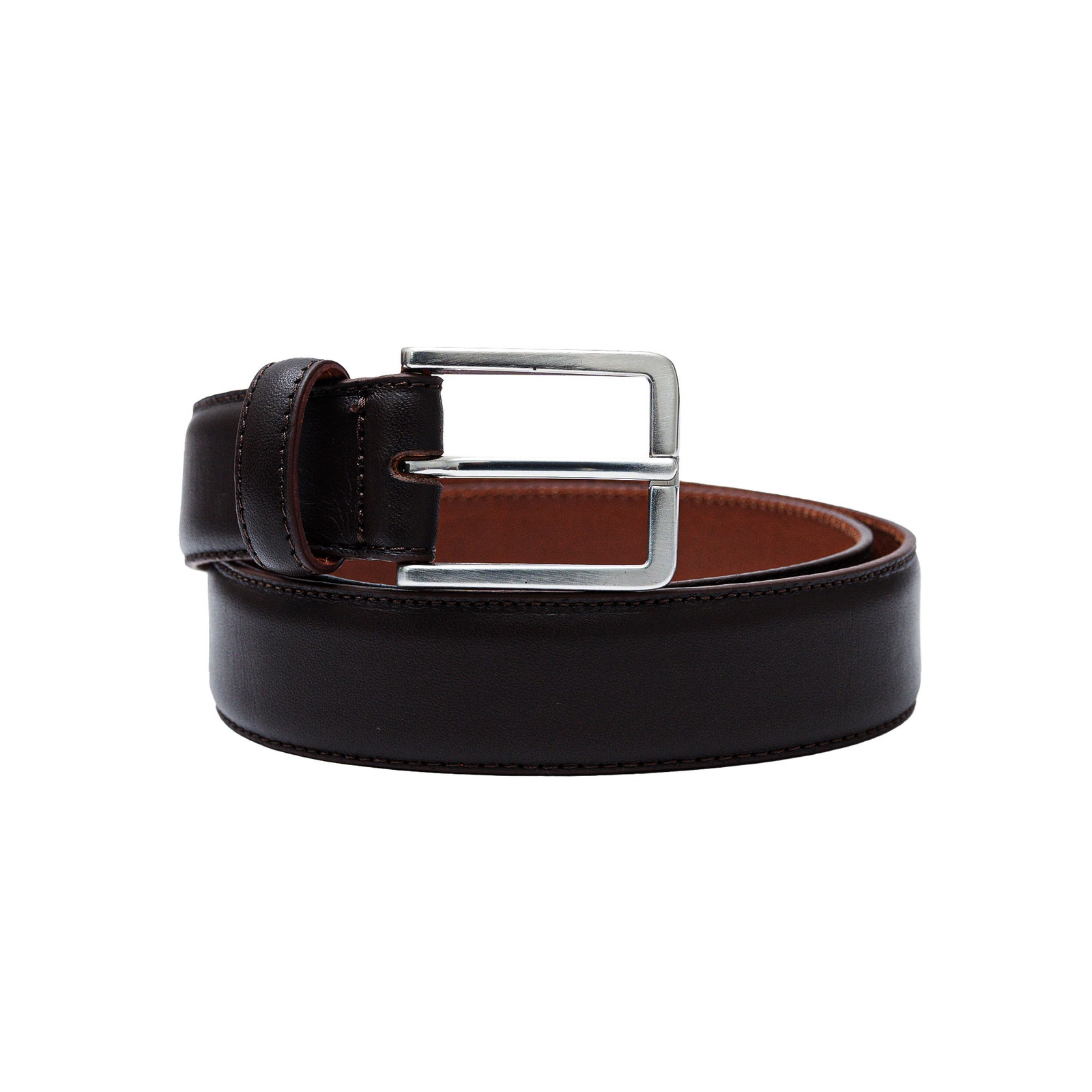 Men's Tan Leather Dress Belt | 32mm | Spain
