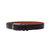 Mens leather belt. Brogue detailing for a refined look. A great partner for your brown dress boots