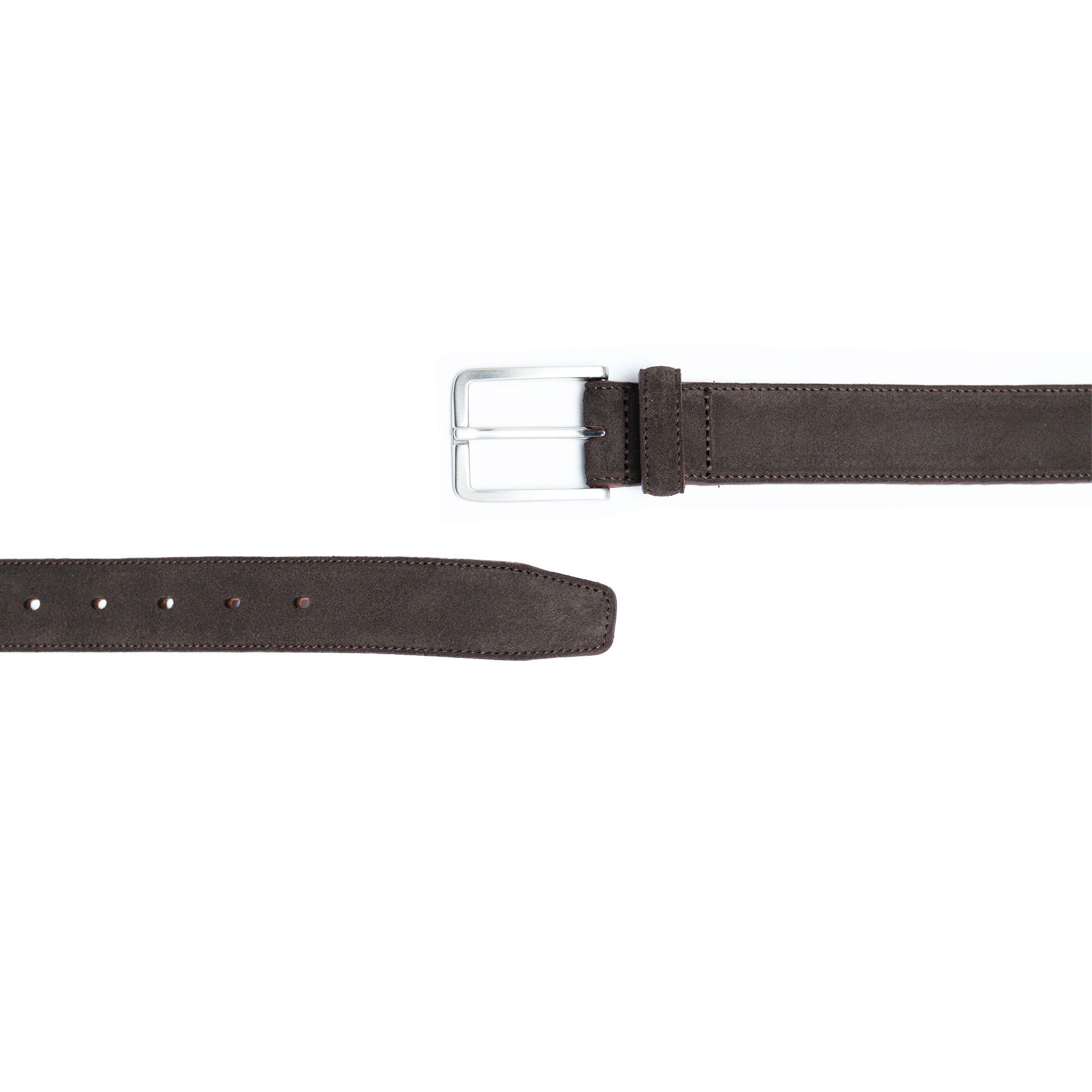 Premium men's suede belt. Crafted for durability and style. Wear with your favorite pair of pants.