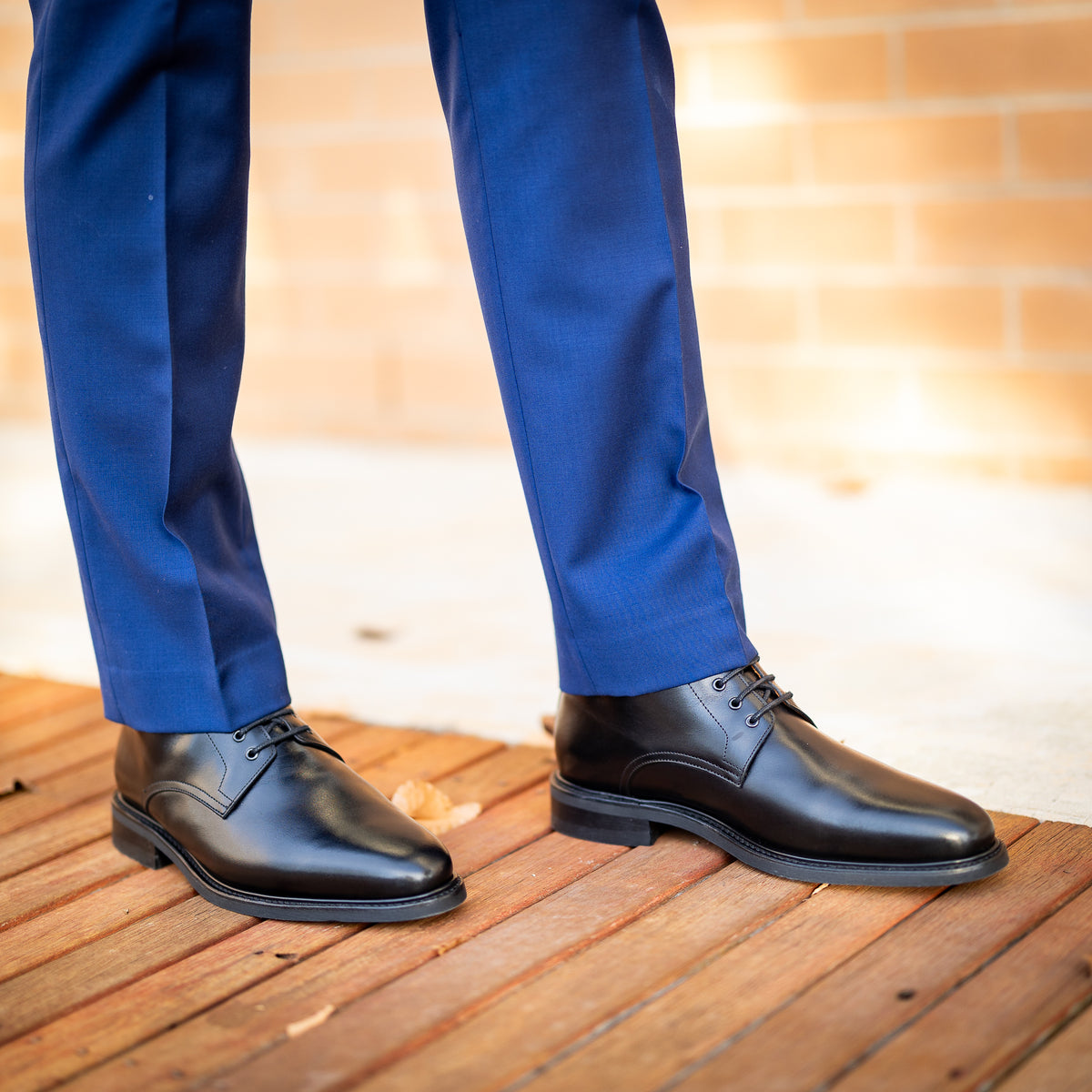 black dress shoes with blue pants Blazer for Men | Custom Tailored Black Blazer tailored suit in charcoal or navy for business and formal events Handcrafted Black Crocodile Embossed Oxford