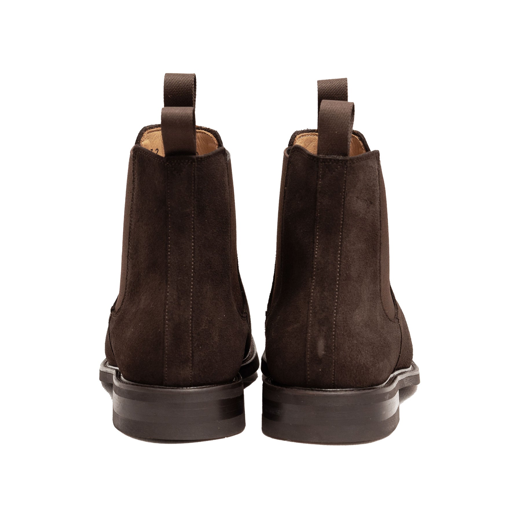 Brown suede Chelsea boots to pair with jeans and chinos for smart casual look
