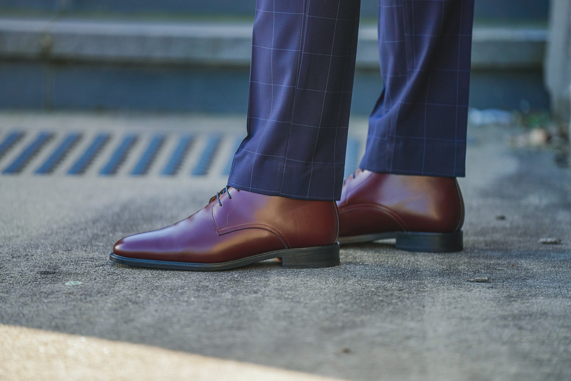Shop beautiful burgundy maroon boots. Perfect for suits, blazers or jeans. 