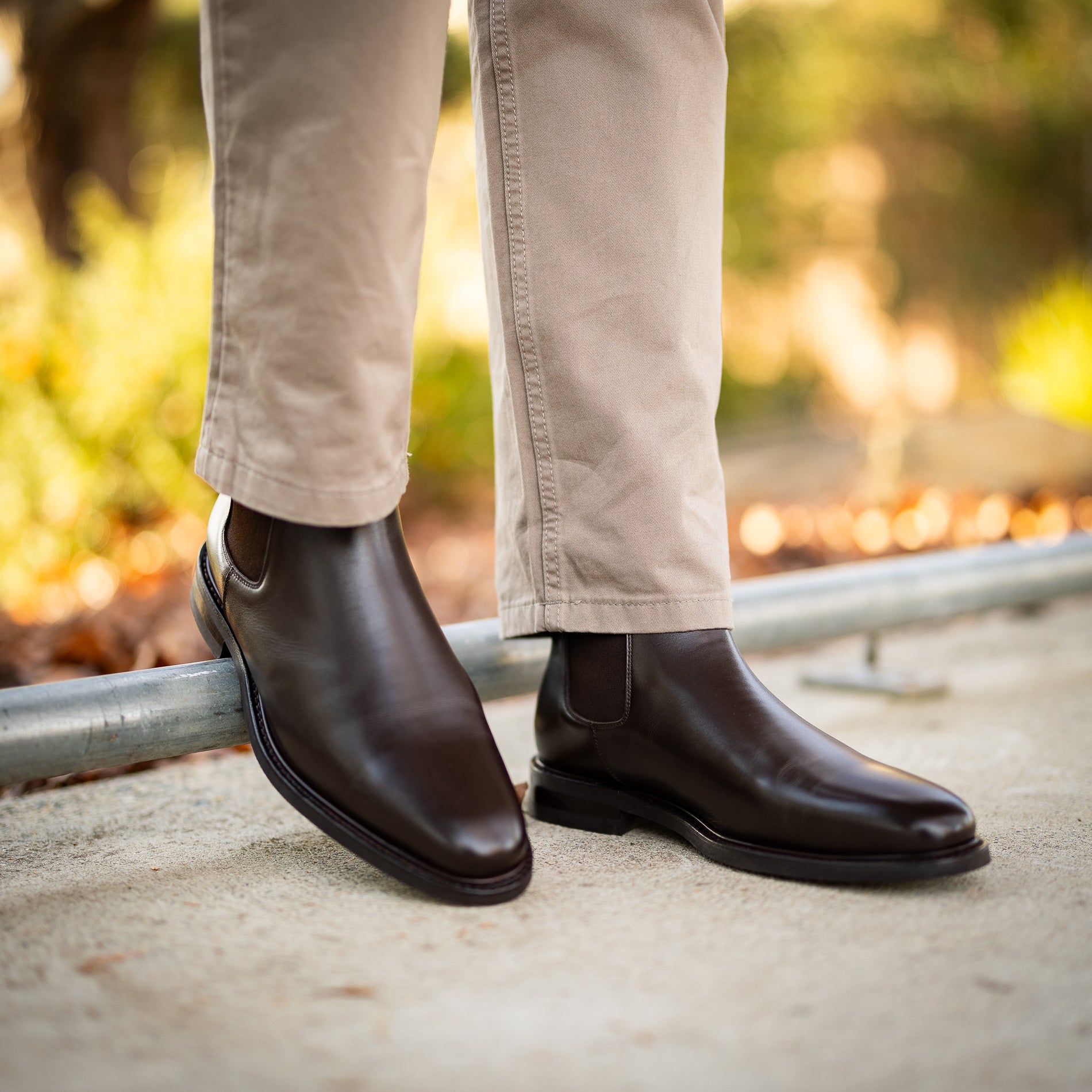 Brown Goodyear Welt Chelsea Boots - Portugal
