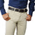 Men’s brown leather belts with solid buckles. Wear with denim, chinos, or smart casual.