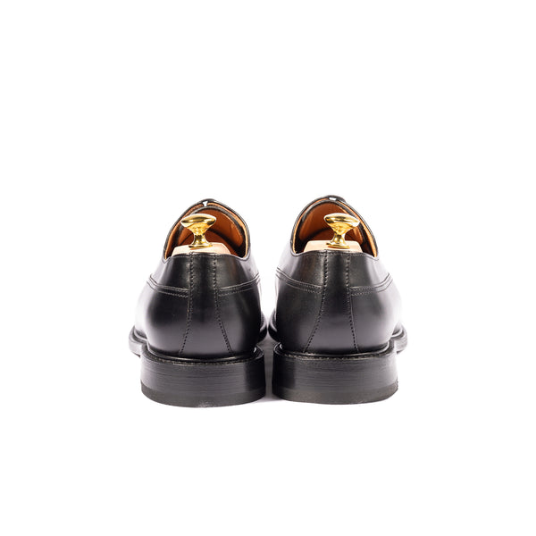 靴 50s 'K Shoes' Black Oxford Cap Toe Black Cap Toe Oxford Dress Shoe - Cobbler Union