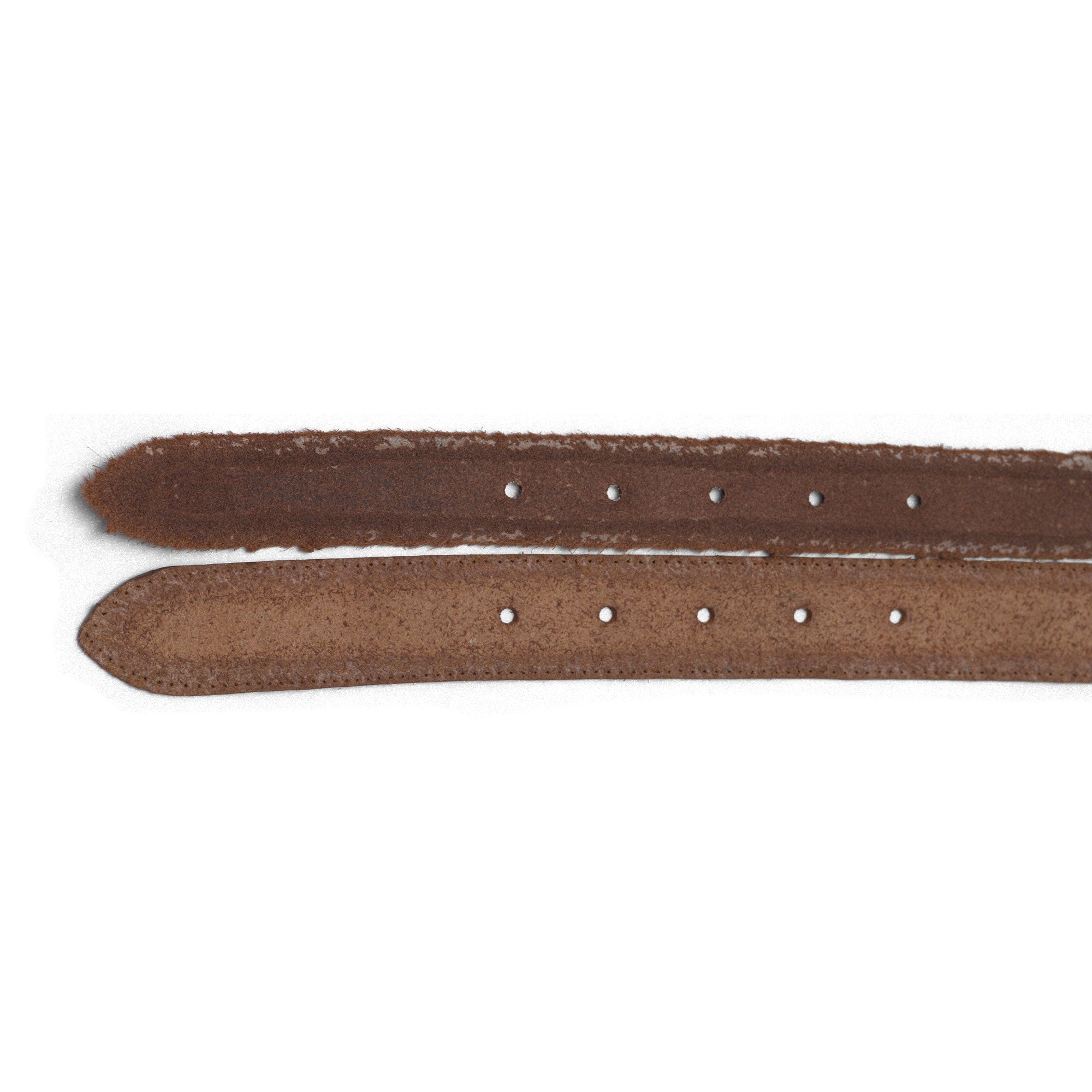 Full grain leather belt with no cardboard and fillers