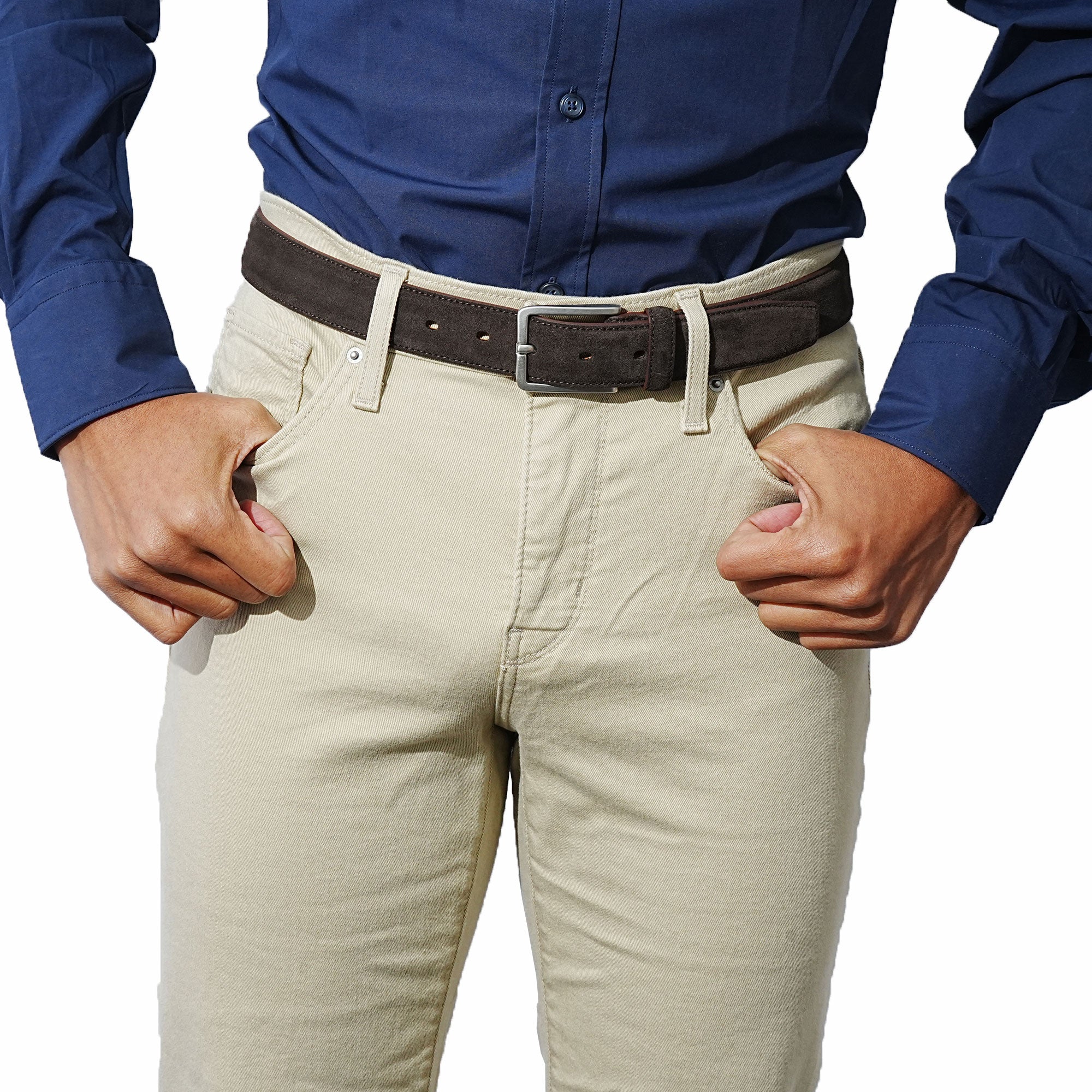Buy premium suede belts for men. Durable and perfect for any formal events
