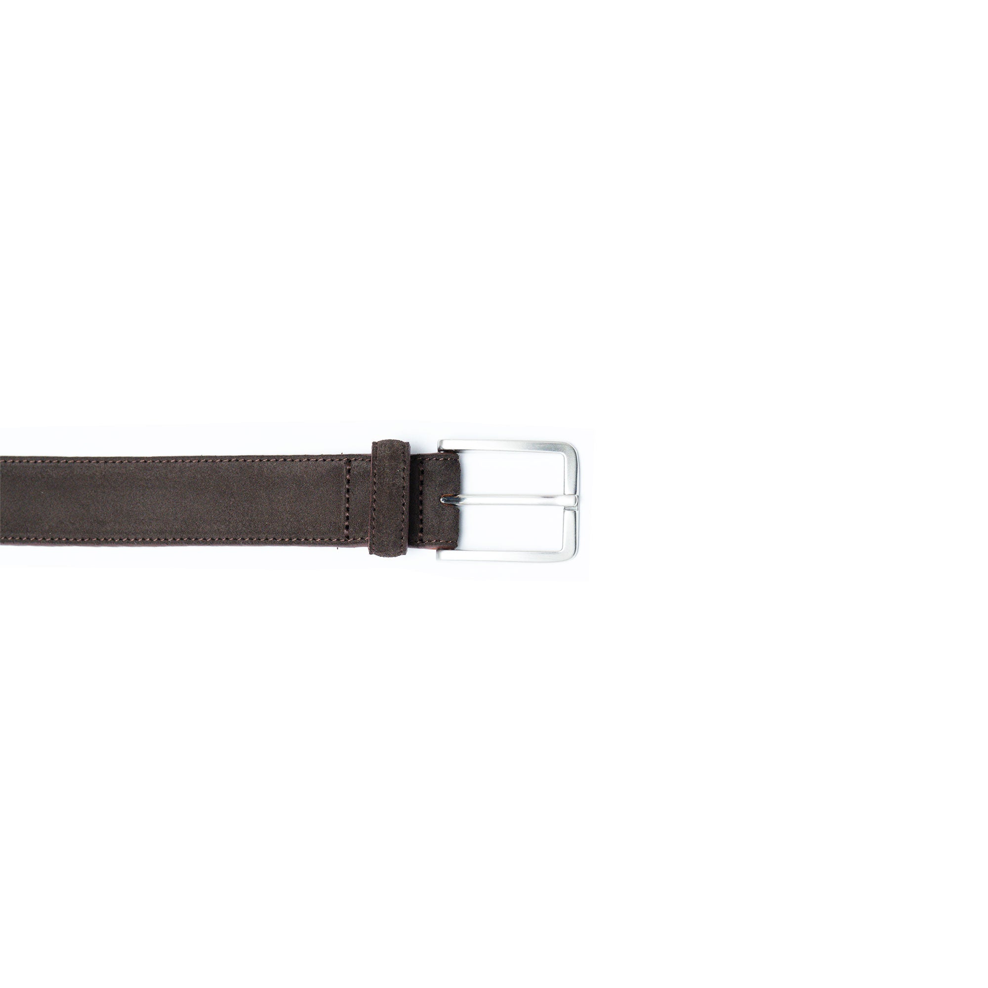 Handmade suede dress belt for men. Durable and stylish for the office or a wedding.