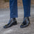 The Safari black chelsea boots mens, worn with smart casual chinos