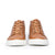 Explorer hi-top trainers in light tan with cotton waxed lace and