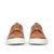 The Alpha wingtip leather sneakers in cognac, versatile shoes for all occasions