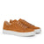 The Vin low top sneakers in tan, waterproof calf suede, perfect shoes for summer and spring.