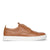 The Alpha luxurious low top sneakers in tan, perforations on the toe and minimalist look