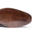 Hand painted vegetable tanned leather sole with solid stitching