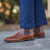 Styling the Safari chelsea boots mens tan with bespoke suit and tailored business shirt