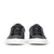 The Vin low top sneakers in black leather, highly polished with amazing patina on the round toe