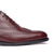 Oxblood wingtips with box calf leather and broguing for casual wear