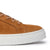 Mens wide dress sneakers made using waterproof calf suede and crepe rubber sole