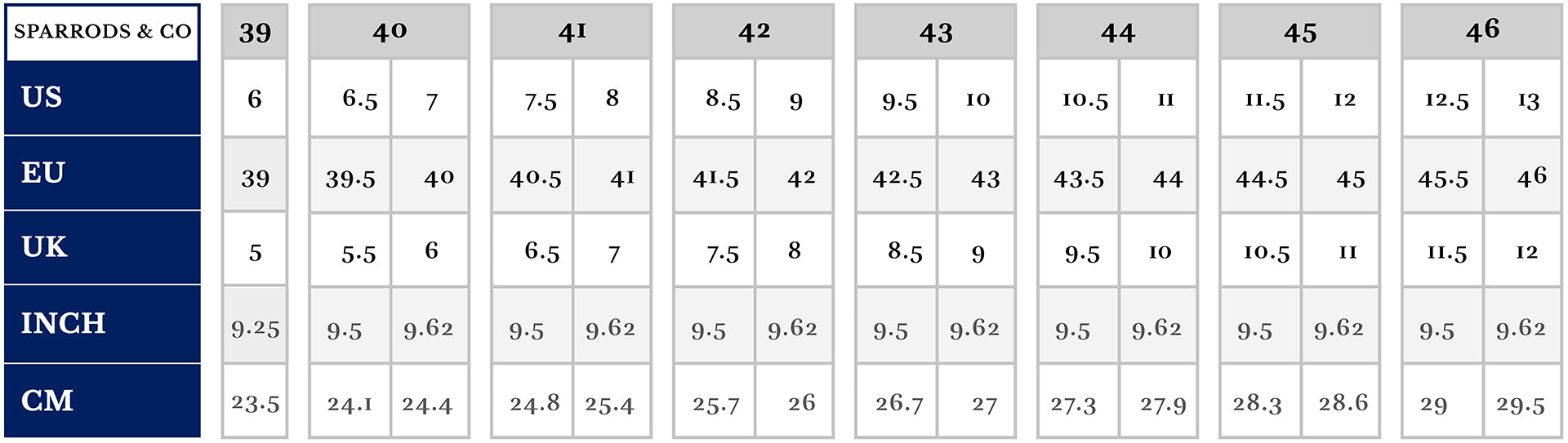 size-chart